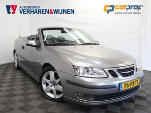 Saab 9-3 Cabrio 1.8t Vector AUTOMAAT LEDER CRUISE