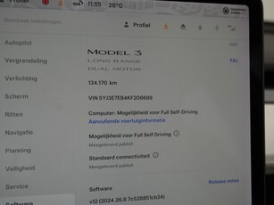 Tesla Model 3 Long Range 75 kWh 463PK FSD-vb. Premium-Audio