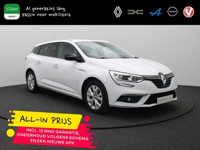 RENAULT MEGANE Estate TCe 115pk Limited ALL-IN PRIJS! | Navig | Camera achter | LM velgen