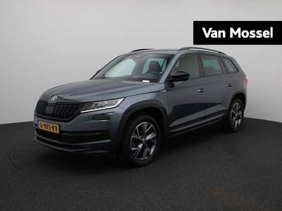 SKODA KODIAQ 1.5 TSI Sportline Business 7p. | HALF-LEDER | NAVIGATIE| CLIMATE CONTROL | PARKEERSENSOREN | LMV | LED | CAMERA | VIRTUAL COCKPIT |