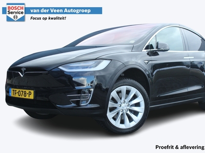 TESLA MODEL X 100D 6p. | Incl. BTW | Incl. 1 jaar Garantie | Wegenbelasting vrij tot 2030 | Luchtvering | Adaptive cruise | Keyless Go | Elektrisch verstelbare stoelen | Navigatie | Stoelverwarming | Achteruitrijcamera | 20 