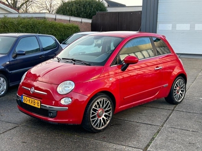 Fiat 500 1.2 Sport 2010 Automaat! Airco! Half-leer!