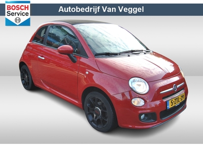 FIAT 500 C 0.9 Turbo GT 500S cabrio, leer, airco