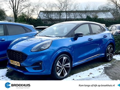 FORD PUMA 1.0EB 155PK ST-LINE X | LEDER | ZWART DAK | ADAPTIVE CRUISE | CAMERA | 19