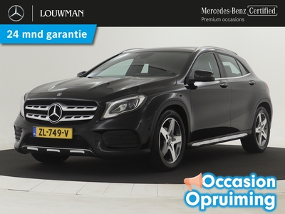 MERCEDES GLA-KLASSE 180 Business Solution AMG Line | Achteruitrijcamera | Navigatie | Cruise Control | Climate Control | Stoelverwarming | PDC | Inclusief 24 maanden Mercedes-Benz Certified garantie voor Europa.