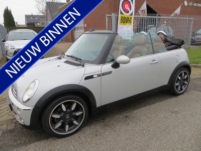 MINI MINI Cabrio Mini 1.6 One Sidewalk/NEDERL. AUTO/NAP/ GARANTIE!