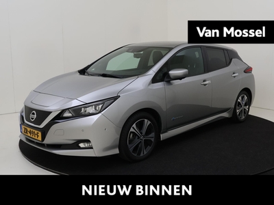 NISSAN LEAF Tekna 40 kWh | Leder/Alcantara | ProPILOT | Stoel- stuurwielverwarming | Achterbank verwarmd | Bose Audio | Full-Map Navigatie | Privacy Glass |