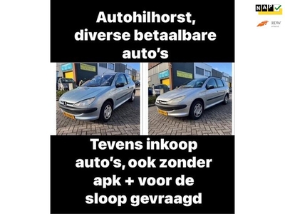 Peugeot 206 1.4 XR, ook 5 Deurs stationcar , wij werken