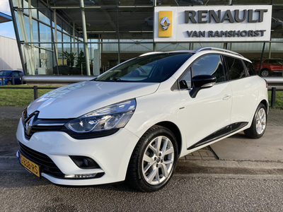 Renault Clio Estate 0.9 TCe Limited / Keyless / Parkeersens. Achter / Cruise / 16''LM Velgen / DAB / Centr. Deurvergrendeling / Elek. Spiegel