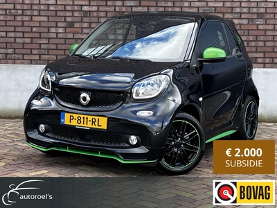 SMART FORTWO cabrio / Navigatie + Camera / Leder + Stoelverwarming / BRABUS-uitvoering / Recent onderhoud gehad