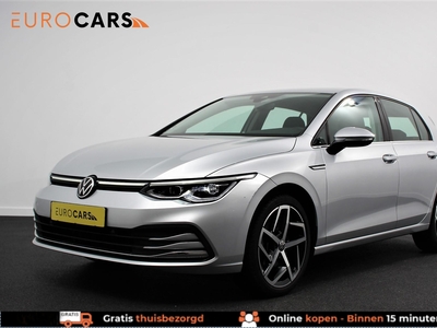 VOLKSWAGEN GOLF 1.5 eTSI DSG Style | Navigatie | Adaptive Cruise Control | Lane/Side/Travel Assist | 18 Inch Lichtmetaal | Stoel/Stuur Verarming |