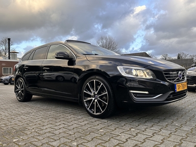 VOLVO V60 2.4 D5 Twin Engine Summum Special Edition AWD Aut. (INCL.BTW) *SUNROOF | ACC | XENON | VOLLEDER | BLIS | NAVI-FULLMAP | ECC | PDC | SPORTSEATS | 19