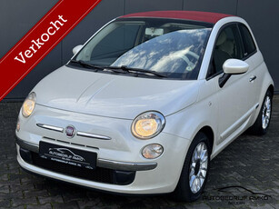 Fiat 500 1.2 Lounge / CABRIOLET / AC. / RADIO / HALF LEDER /