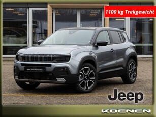 Jeep Avenger SUMMIT 156pk 1100 kg trekgewicht ! LEER / ADATPIVE CRUISE FU