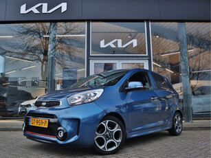 Kia Picanto 1.2 CVVT 4 Cilinder 85pk SportsLine Cr.Control Stoel+Stuurverw. Airco Keyless LED 15