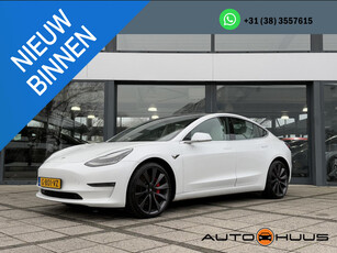 Tesla Model 3 Performance AWD Dual Autopilot Leder 20 Inch