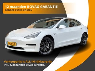 Tesla Model 3 RWD PLUS 60 KWH PANODAK/LEER/LMV/CAMERA/12 MND BOVAG GARANTIE