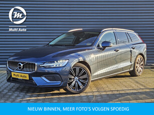 Volvo V60 T8 Twin Engine AWD Inscription Plug In Hybrid PHEV | Panodak | Trekhaak af Fabriek | adaptive Cruise | Lederen Sportstoelen Memory | Harman Kardon | Camera | Apple Carplay |