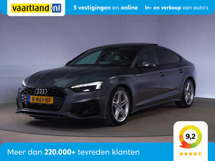 Audi A5 Sportback 35 TFSI S Edition [ Panorama Virtual Leder Stoelverwarming ]