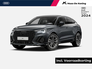 Audi Q3 Sportback S edition Competition 35 TFSI 110 kW / 150 pk Spor · Sonos Premium 3D · Comfortsleutel · Glazen panoramadak