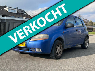 Daewoo Kalos 1.4 Spirit Airco*23-10-2025 APK*NAP*Elektrische ramen*Stuurbekrachtiging*