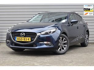 Mazda 3 2.0 SkyActiv-G 120-PK, Airco, Ecc, Cruise, Navi, Camera.