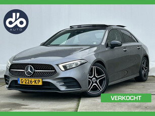 Mercedes A-klasse 200 Launch Edition Premium Plus AMG PANO DAK I SFEER VERLICHTING I ORG.NL + NAP