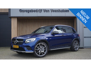 Mercedes-Benz GLC-klasse 43 AMG 367pk 4MATIC Airmatic Burmester Pano.Dak 360-View HUD Night Pack 21inch LM *Brilliant Blue Metallic* Unieke GLC!