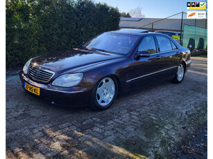 Mercedes-Benz S-klasse S600 Lang Uniek 137 Nap,Lees verder!