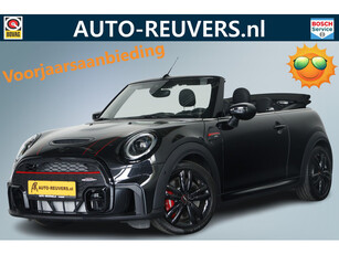 MINI Cabrio 2.0 John Cooper Works JCW Pack 232 pK Navi / Carplay / Leder / Automaat / ACC / LED