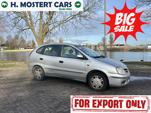 Nissan Almera Tino 1.8 Visia * NIEUWE APK * AIRCO * EXPORT COLLECTIE *