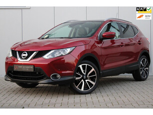 Nissan Qashqai 1.6 Tekna LEDER I PANO I CARPLAY I KEYLESS I TREKHAAK I 360 CAM I