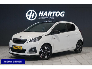 Peugeot 108 1.0 e-VTi GT-Line + LEDER / STOELVERWARMING / CLIMATE / ZWART DAK