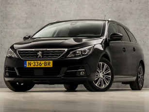 Peugeot 308 SW 1.2 PureTech Sport Automaat (APPLE CARPLAY, GROOT NAVI, 360 CAMERA, ADAPTIVE CRUISE, GETINT GLAS, LEDER, SPORTSTOELEN, PARKEERSENSOREN, KEYLESS, DAB+, NIEUWSTAAT)