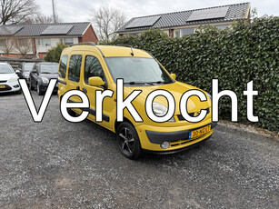 Renault Kangoo 1.6-16V Privilège Automaat | Airco | Elekt. Ramen | LMV | Trekhaak | Dubbele schuifdeur | APK tot 02-04-2026!