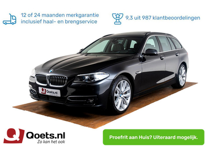 BMW 5-serie Touring 530xd Luxury Edition Adaptive Drive - Panoramadak - Harman Kardon - Soft Close - Driving Assistant Plus - Stoelventilatie - Head-up display - Comfortstoelen - Verwarmd stuurwiel - Interieurvoorverwarming