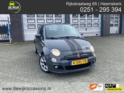 Fiat 500 0.9 TwinAir 500S met Leder !!! 86 PK !!! Unieke Uitvoering !!!