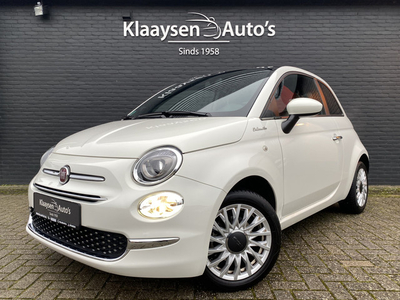 Fiat 500 1.0 Hybrid Dolcevita | 1e eigenaar | dealer onderhouden | navigatie | panoramadak | leder interieur | apple carplay