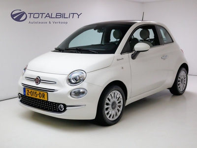 Fiat 500 1.0 Hybrid Dolcevita Navigatie Panoramadak, App Connect, Airco, DAB, All season banden