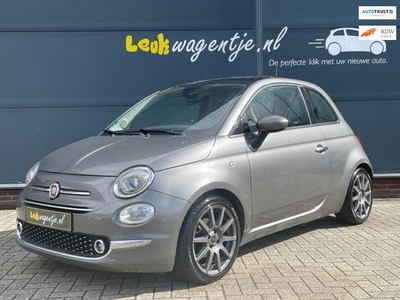 Fiat 500 1.2 Lounge *aut. airco *16 inch *pano *APK 08-2025