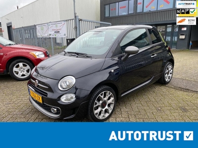 Fiat 500 1.2 Lounge l leren bekleding l 6 tot 12 maanden garantie l 1e eigenaar!