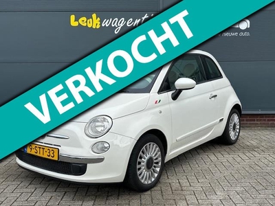 Fiat 500 1.2 Lounge VERKOCHT * Elf servicebeurten - goed hé