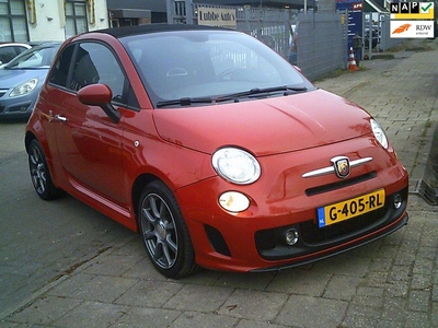 Fiat 500 1.4 T-Jet Abarth Elaborabile cabrio bomvoll!!