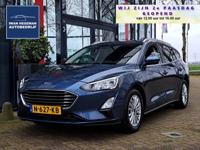 Ford Focus Wagon 1.0 EcoBoost 125pk Titanium X Business | Navi | Ecc | Trekhaak | Cruise Control | LM velgen