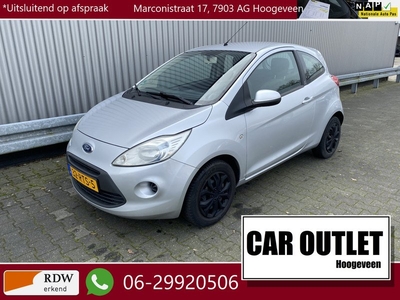 Ford Ka 1.2 Cool & Sound start/stop 95Dkm.NAP! Airco & Nieuwe APK – Inruil Mogelijk –