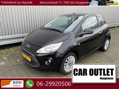 Ford Ka 1.2 Titanium X A/C, Voorruitvw, LM, nw. APK – Inruil Mogelijk –