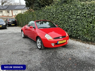 Ford Ka StreetKa 1.6 Futura | Leer | Airco | Elekt. Ramen | LMV | APK tot 06-06-2024! | ** 2e Paasdag open op afspraak! **