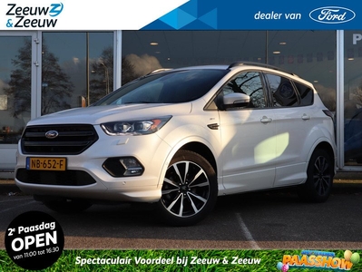 Ford Kuga 1.5 EcoBoost ST Line | Dealer onderhouden! | Panoramadak | Trekhaak | verwarmde voorstoelen | privacy glass |