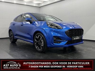 Ford Puma 1.0 EcoBoost Hybrid ST-Line X Clima, Half leder, Parkeer sensoren, Navi, Virtual desk