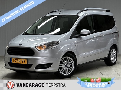 Ford Tourneo Courier 1.0 Titanium/ Trekhaak!/ Camera/ Stoelverw./ 16''LMV/ Clima/ Navi/ Cruise/ Bluetooth/ USB&AUX/ Armsteun/ Regensensor/ Elek.pakket/ Isofix/ Dakrails/ PDC A.